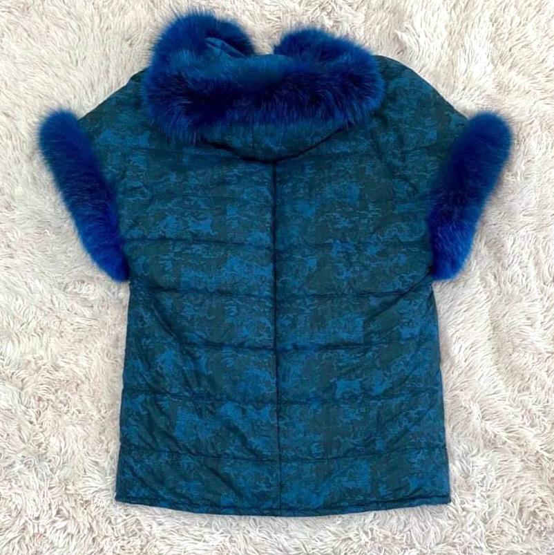 Дамски елек от естествена кожа