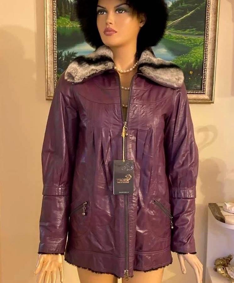 ДАМСКО КОЖЕНО ЯКЕ ОТ ЕСТЕСТВЕНА КОЖА