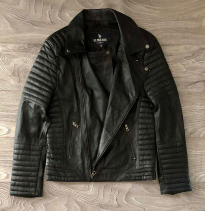 КОЖЕНО ЯКЕ POLO ROSER - ЕСТЕСТВЕНА КОЖА