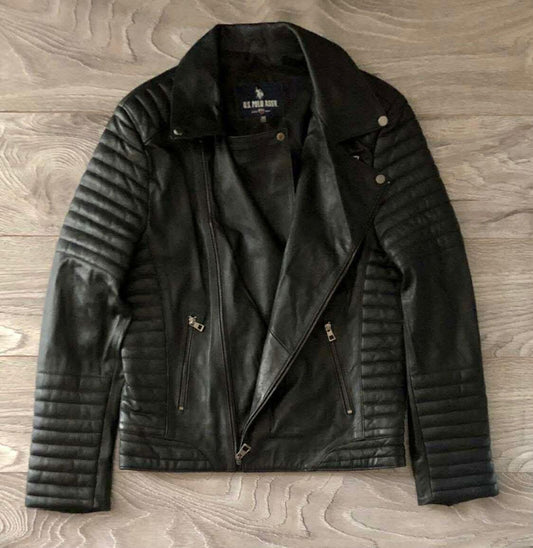 КОЖЕНО ЯКЕ POLO ROSER - ЕСТЕСТВЕНА КОЖА