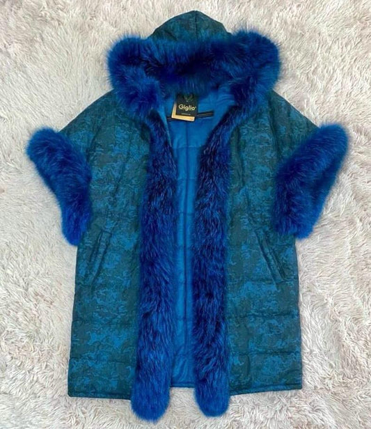 Дамски елек от естествена кожа