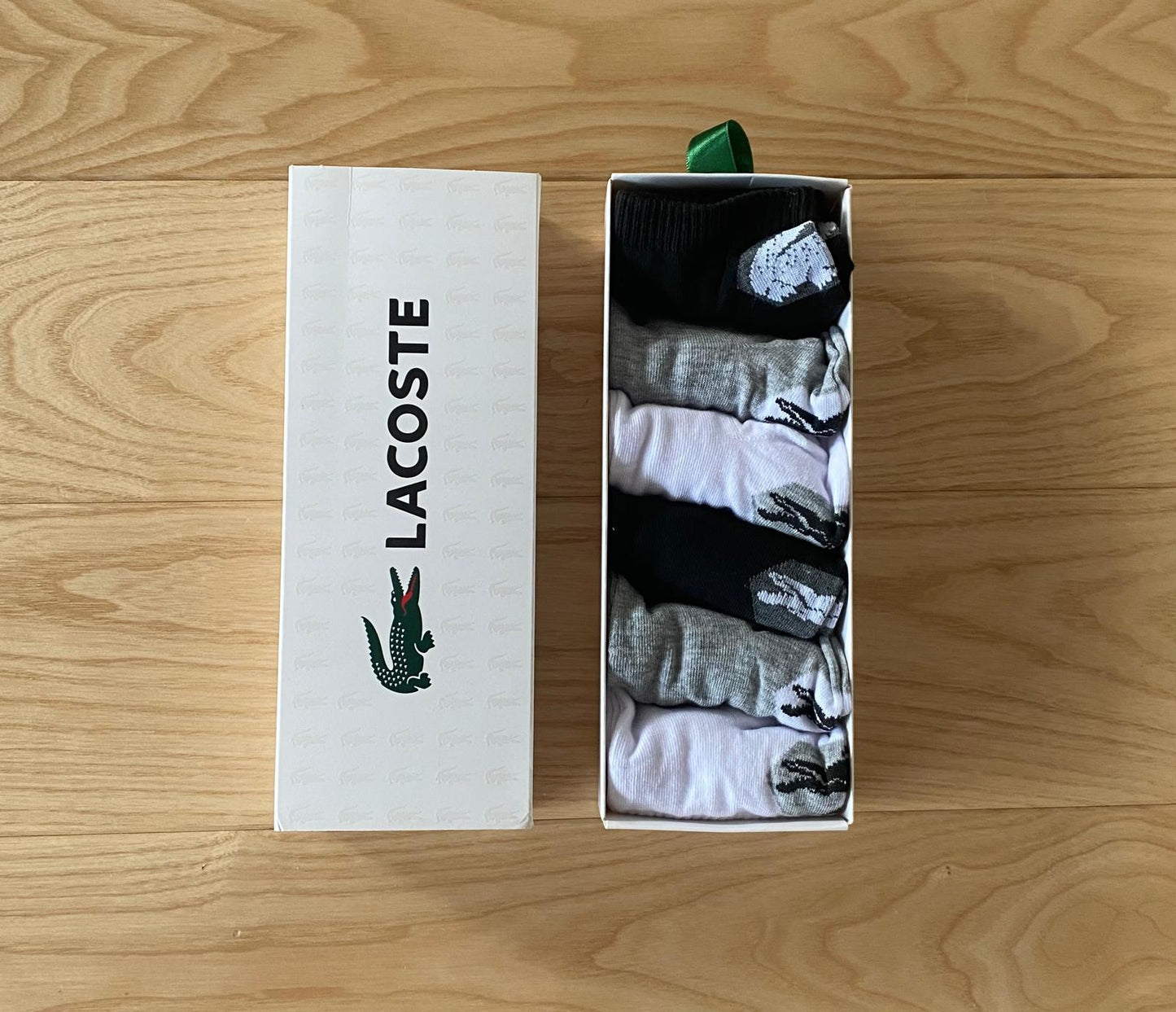МЪЖКИ ЧОРАПИ LACOSTE 6 БРОЯ