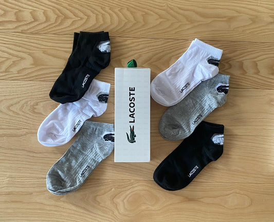 МЪЖКИ ЧОРАПИ LACOSTE 6 БРОЯ