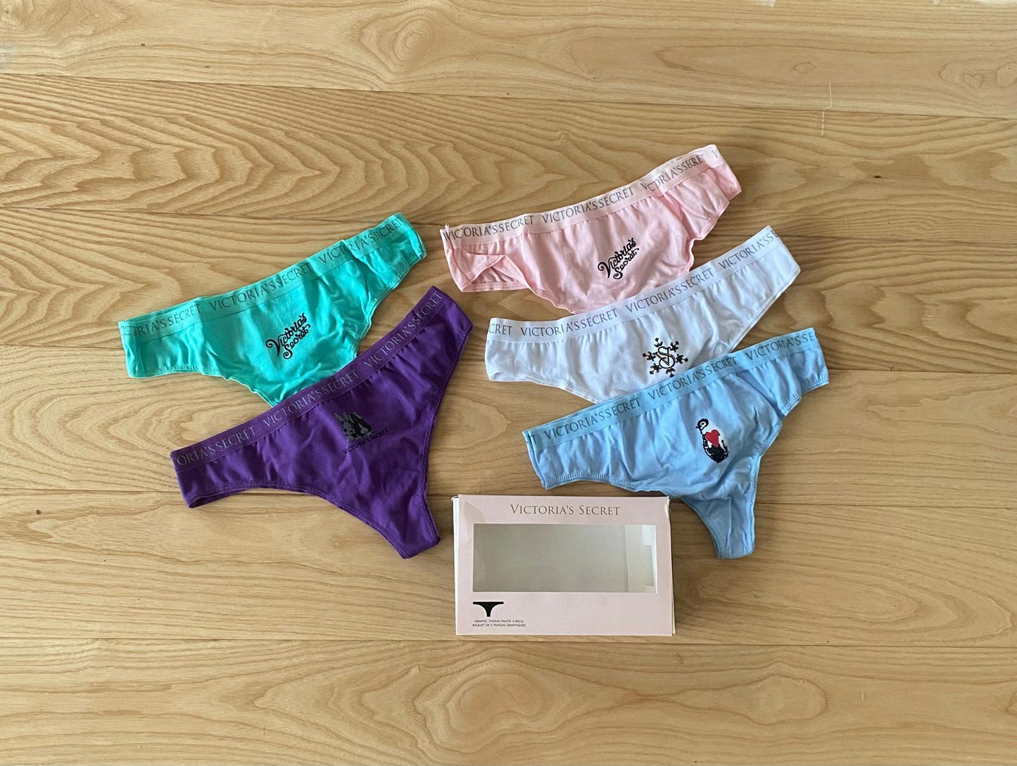 ДАМСКО БЕЛЬО VICTORIA'S SECRET 5 БРОЯ