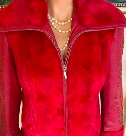 ДАМСКО ЕЛЕГАТНО КОЖЕНО ЯКЕ ОТ ЕСТЕСТВЕНА КОЖа