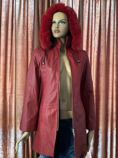 ДАМСКО ЕЛЕГАТНО КОЖЕНО ЯКЕ ОТ ЕСТЕСТВЕНА КОЖА