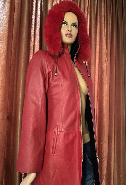 ДАМСКО ЕЛЕГАТНО КОЖЕНО ЯКЕ ОТ ЕСТЕСТВЕНА КОЖА