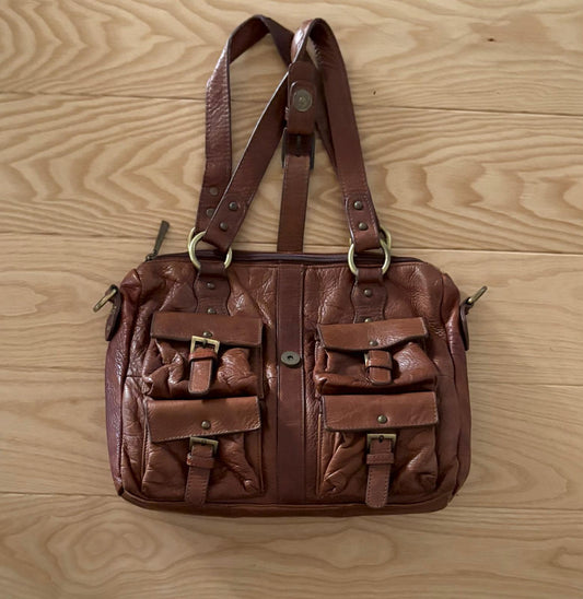 КОЖЕНА ЧАНТА ЕСТЕСТВЕНА КОЖА